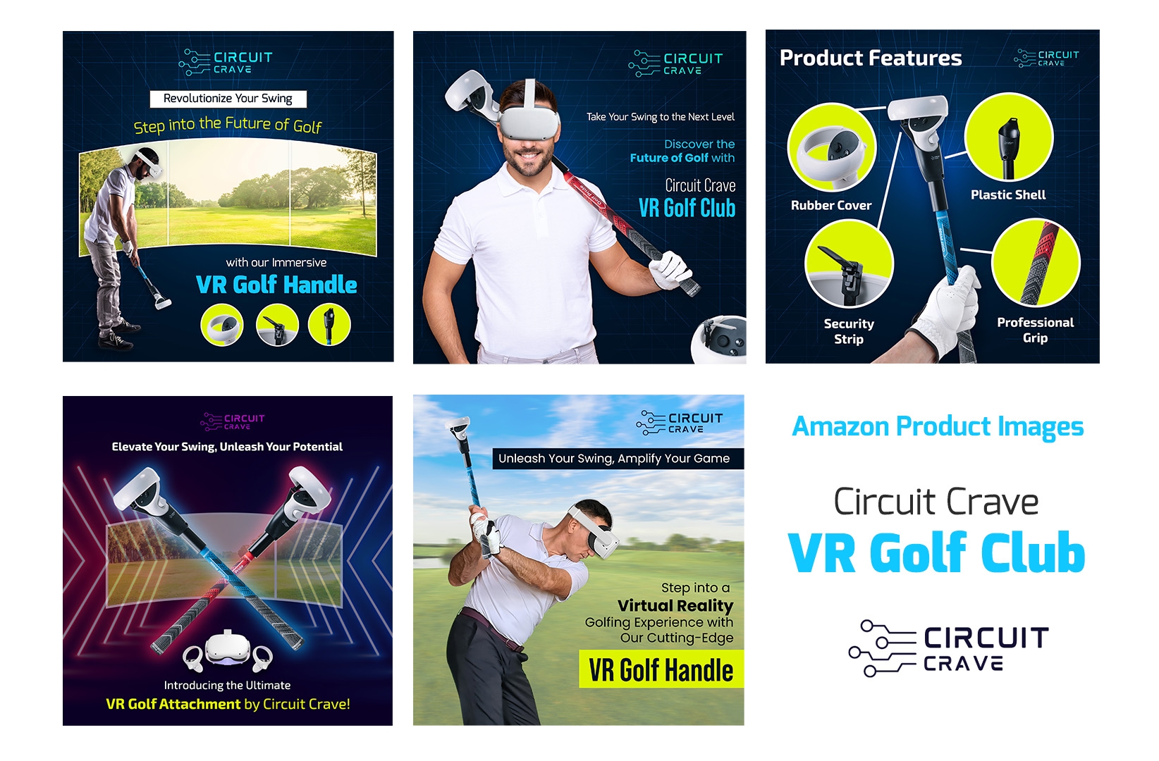 Circuit Crave Dual VR Golf Club Accessories